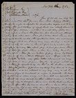 Letter from Chas. W. Blossom to Captain Thomas Sparrow
